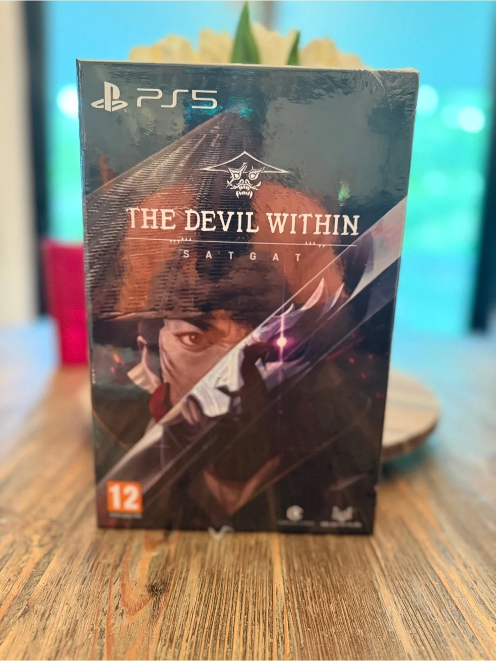 Sony PS5 The Devil Within - Black & Dark Red Cover collectors edition big box